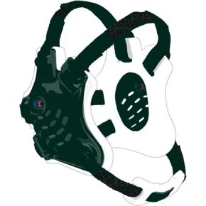 Cliff Keen Tornado Headgear -Dark Green/White/Dark Green