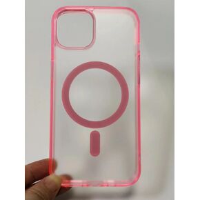 Magnetic Case Compatible with iPhone 13 Pro Max Case, Compatible with MagSafe Wireless Charging, Transparent Anti-Scratch Back Shockproof Protective Slim Thin Phone Case Cover, Clear