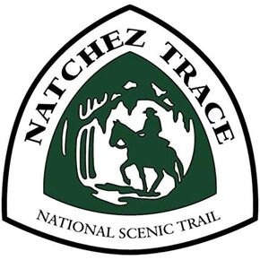 Natchez Trace National Scenic Trail Full Color - 5" Vinyl Decal for Car, Laptop