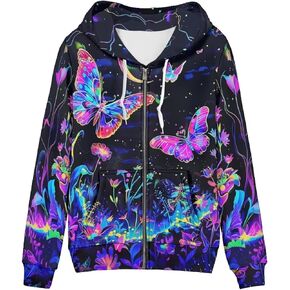 Upetstory Womens Zip Up Hoodie Jacket Fashion Sweatshirts