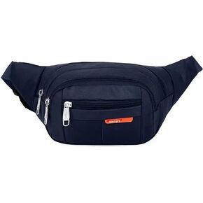 Fanny pack, waist belt bag for unisex,crossbody bag, easily carrying cell phone, Outdoor,sports,travel,hiking,camping,running pack, waterproof,multiple pockets, Pouch Belt,running pack