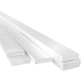 2pcs 3mm x 25mm x 330mm(13 inch) 304 Stainless Steel Flat Bar Sheet