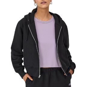 Champion womens Zip-up Hoodie, Reverse Weave, Fleece Hoodie for Women With Zipper