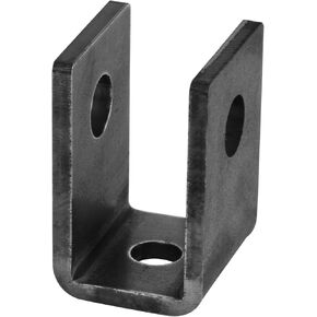 6 Pack Welded Beam Clamps Attachment, U Bracket, 1-1/4" Inner Width, Fit 5/8" Pin