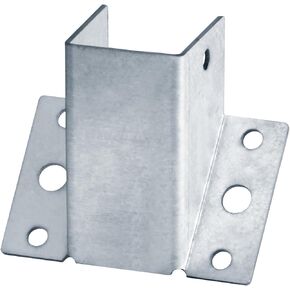 10 Pack 45-Degree Post and Beam Knee Bracket for 2x2,2x4 Post,Inner Width:38mm,Thickness 2mm(14 Gauge) 45° Angle Post Support Bracket for Pergola