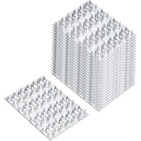 Truss Plates 3x4 Inch Truss Brackets for Wood, 20 Pack Galvanized Mending Plates for Wood Connection, Easy to Use Truss Connectors for Wood-to-Wood Reinforcing