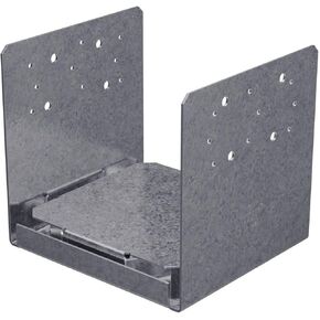 Simpson Strong Tie ABU88Z ZMAX Galvanized 14-Gauge 8x8 Adjustable Post Base 4-per Box