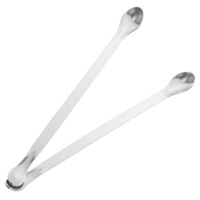 2 Pcs Stainless Steel Weighing Experiment Stainless Steel Sampling Mixing Spoons Laboratory Sampling Tools Sampling Accessories Micro Sampling Scoop Multi-Functional