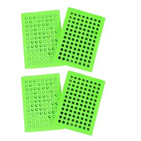 4 PCS of Prep-Safe Micro-centrifuge Foam Tube Floating Rack No Vortex Attachment, for Centrifuge Tubes and PCR Tubes Foam Holder， 0.2ml-96 Holes