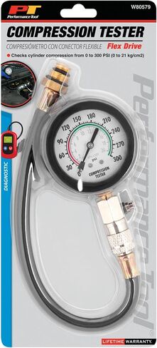 Performance Tool W80594 Multi-Use Vacuum and Fuel Pump Tester for Carburetor, Valve, and Head Gasket Testing with Instructions Included in Saudi Arabia