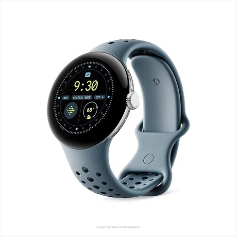 سوار Google Pixel Watch Active الرياضي - متوافق فقط مع ساعة Pixel Watch 3 مقاس 45 مم - بورسلين - كبير in Kuwait