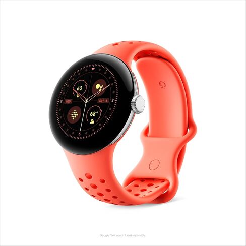 سوار Google Pixel Watch Active الرياضي - متوافق فقط مع ساعة Pixel Watch 3 مقاس 45 مم - بورسلين - كبير in Kuwait