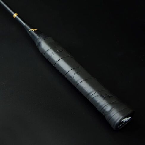 مجموعة مضارب كرة الريشة خفيفة الوزن، 9U 62 جرامًا من ألياف الكربون الكاملة مضرب كرة الريشة الأسود (Air9U Plus) (82) in Kuwait