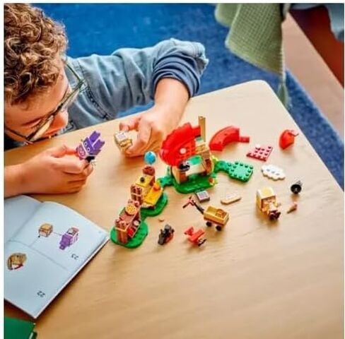 LEGO Super Mario Nabbit at Toad’s Shop Expansion Set, Build and Display Toy for Kids, Video Game Toy Gift Idea for Gamers, Boys and Girls Ages 7 and Up, 71429 in Saudi Arabia