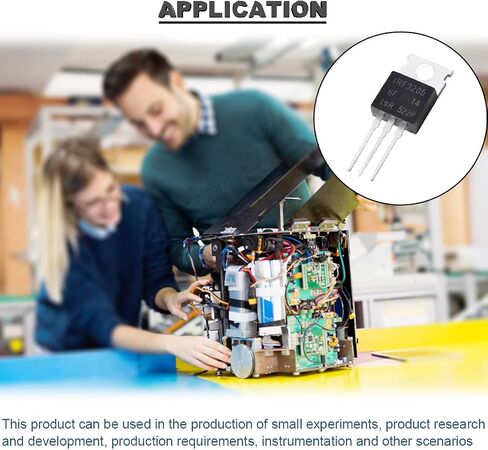 IRF3205 3205 Mosfet Transistor 55V 110A N-Channel Power MOSFETS Transistor TO-220 مع مجموعة تركيب مفك براغي من الألومنيوم، للاستخدام بنفسك (20 قطعة) in Saudi Arabia