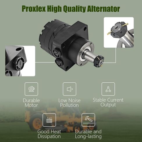 محرك عجلة هيدروليكي متوافق مع Scag 481529 & 482639، Turf Tiger، Tiger Cub وWildcat Mowers يحل محل # Parker TF0240LS080AAF، Stens 025-507 in Kuwait