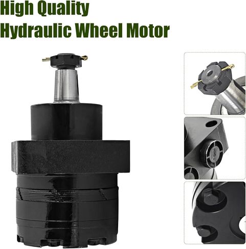 محرك عجلة هيدروليكي متوافق مع Scag 481529 & 482639، Turf Tiger، Tiger Cub وWildcat Mowers يحل محل # Parker TF0240LS080AAF، Stens 025-507 in Kuwait