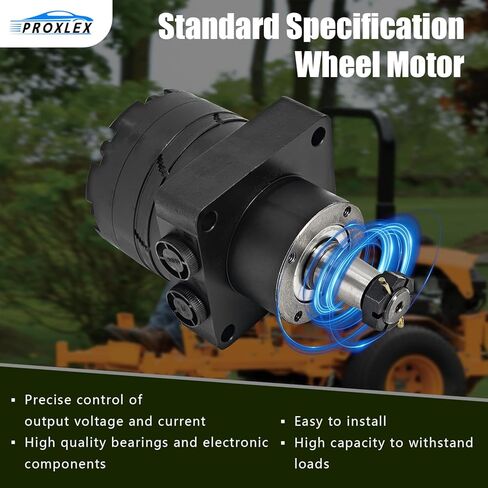 محرك عجلة هيدروليكي متوافق مع Scag 481529 & 482639، Turf Tiger، Tiger Cub وWildcat Mowers يحل محل # Parker TF0240LS080AAF، Stens 025-507 in Kuwait