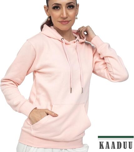 Plain Women Plain Hoodie Women's Ultimate Sweatshirt, Heavyweight Fleece Hoodie, Cotton Sweatshirt for Women in Saudi Arabia