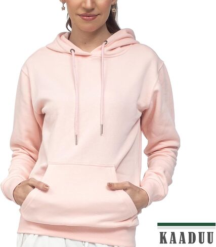 Plain Women Plain Hoodie Women's Ultimate Sweatshirt, Heavyweight Fleece Hoodie, Cotton Sweatshirt for Women in Saudi Arabia
