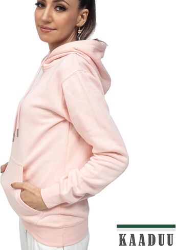 Plain Women Plain Hoodie Women's Ultimate Sweatshirt, Heavyweight Fleece Hoodie, Cotton Sweatshirt for Women in Saudi Arabia