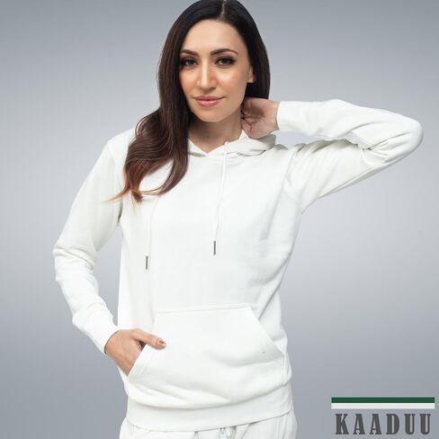 Plain Women Plain Hoodie Women's Ultimate Sweatshirt, Heavyweight Fleece Hoodie, Cotton Sweatshirt for Women in Saudi Arabia