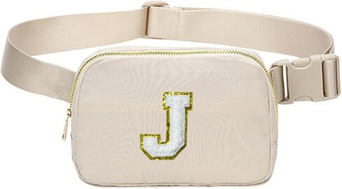 Fanny Pack Crossbody Waist Belt Bag Initial Letter for 4 5 6 7 8 9 10 Year Old Girl Birthday Gifts,Teen Girl Gifts Trendy Stuff Unique Christmas Gift in Saudi Arabia