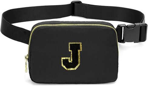 Fanny Pack Crossbody Waist Belt Bag Initial Letter for 4 5 6 7 8 9 10 Year Old Girl Birthday Gifts,Teen Girl Gifts Trendy Stuff Unique Christmas Gift in Saudi Arabia