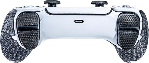 مقابض تحكم لجهاز PS5 DualSense Edge، طقم الجلد، مضاد للانزلاق، متعدد الملمس، متغير اللون، ممتص للعرق، شريط مقابض مقطوع مسبقًا، من SHADOW BOOLT (وردي وأبيض) in Saudi Arabia