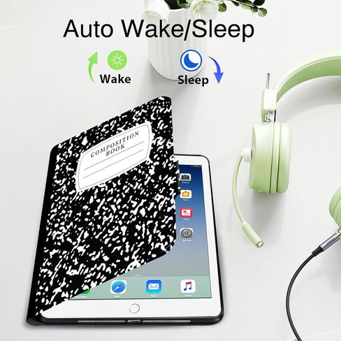 حافظة دوارة 360 درجة لجهاز iPad 10.2 بوصة الجيل 9/7/8 مع تنبيه/غفو تلقائي، عرض متعدد الزوايا، غطاء حماية ذكي بحامل بناتي لجهاز Apple iPad 9/7/8 Gen، Hummingbird in Kuwait