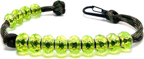 LAMIBEE Paracord Bead Ranger Counter, Durable 550 lbs Paracord String with 13 Beads, Easy Scorekeeping, Hand-Braided with Clip for Camping, Hiking, Swimming in Saudi Arabia