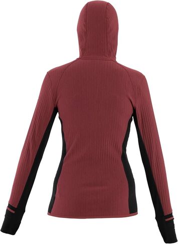 Icebreaker Women's Descender Ls Zip Hood in Saudi Arabia