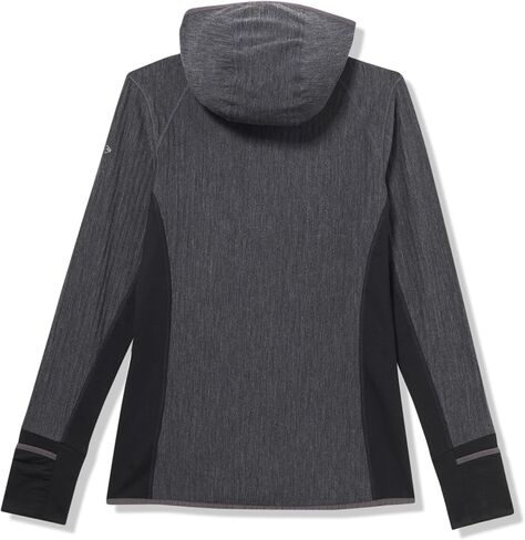 Icebreaker Women's Descender Ls Zip Hood in Saudi Arabia