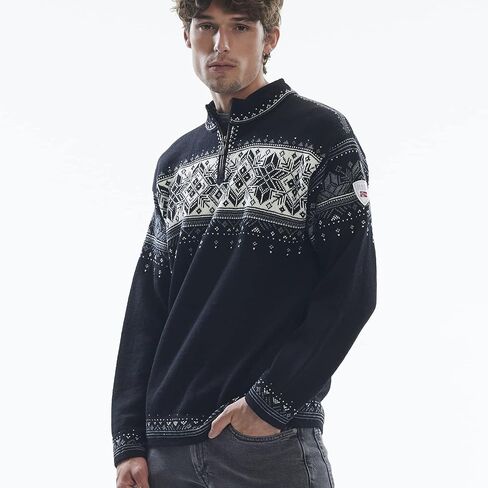 Dale of Norway Men's Long Sleeve Pullover Wool Sweater in Saudi Arabia