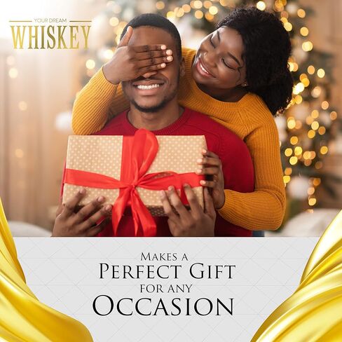 Whiskey Gifts for Men - Whiskey Making Kit - Whiskey Infusion Kit Gift Sets Men with Bottles, Wood Chips, Botanicals, Whiskey Stones - Whiskey Set Gifts for Men - Bourbon Kit Mens Gift Set in Saudi Arabia