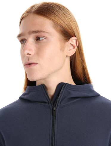 Icebreaker Men's Central Classic Ls Zip Hoodie in Saudi Arabia