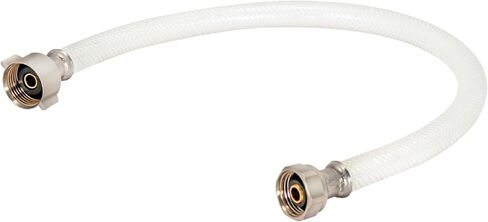 Eastman 20 Inch Flexible Toilet Connector, PVC Supply Hose Line with 7/8 Inch Ballcock Nuts, 1/2 Inch FIP, 48960 in Saudi Arabia