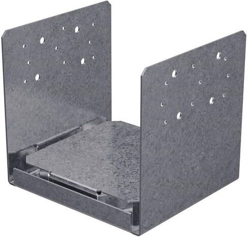 Simpson Strong Tie ABU88Z ZMAX Galvanized 14-Gauge 8x8 Adjustable Post Base 4-per Box in Saudi Arabia