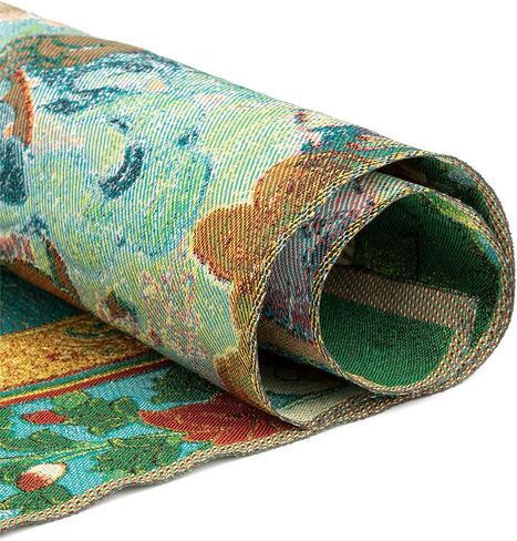 ZenBless Silk Embroidery Tibetan Thangka with Four Arms Kwan Yin Avalokitesvara Lotus Seat Wall Hanging for Home Décor Tapestry Meditation in Saudi Arabia
