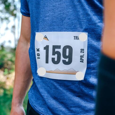 4 Pcs Marathon Race Number Magnetic Race Bib Holders Running Fix Clips Buckle Running Waist Packs Activity and Fitness Trackers Running Waist Packs Activity and Fitness Trackers in Saudi Arabia