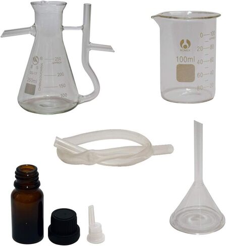 New Home Essential Oil and Hydrosol Water Receiver-Separator Lab Kits 250ml-5000ml Used on The Essential Oil Distillation Kits (250ml) in Saudi Arabia