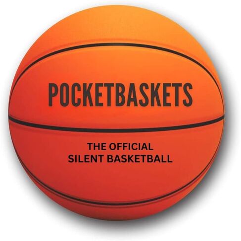 New Official Silent Basketball,Size 7 (29.5"),Grooved Airless Foam Basketball for Quiet Indoor Training,Silent Bouncing Basketball in Saudi Arabia