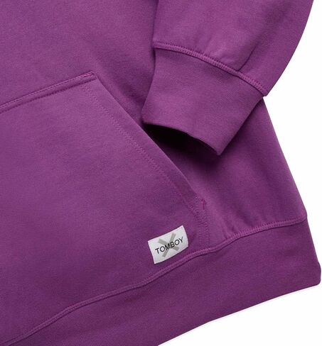 TomboyX Eco Fleece Hoodie, Pullover Drawstring, All Day Comfort (XS-4X) in Saudi Arabia
