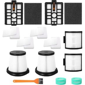 IW3511 IW1111 HEPA Filters Replacement Parts For Shark IW3511 Detect Pro Cordless Stick Vacuum,Dock Filter+ Hand Vac Filter+Pre-Motor Filter+Foam Felt Filter+Odor Neutralizer