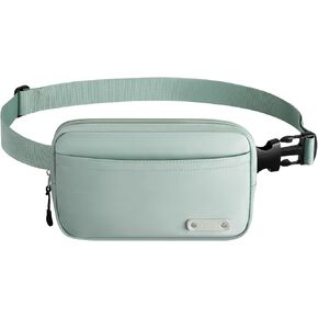 VULKIT Belt Bag Waist Pack For Men or Women Waterproof Fashion Bum Bag Crossbody Fanny Packs with Adjustable Strap Army Green