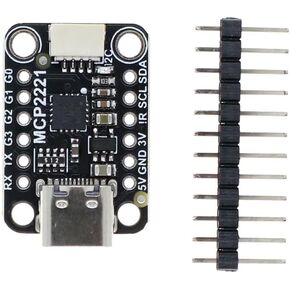 ADC Analog to Digital Converter,MCP2221A USB to GPIO ADC I2C Interface Converter Module
