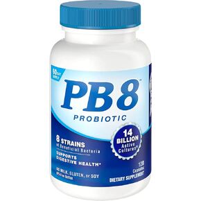 PB8 Acidophilus Probiotic, 120 Count, (Value Pack of 2)