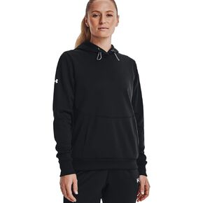 سترة نسائية من Under Armour مصنوعة من الصوف باللون الأسود مقاس 2XL