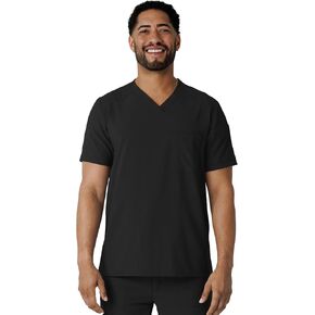 Wink Men's V-Neck 5 Pocket Scrub Top
