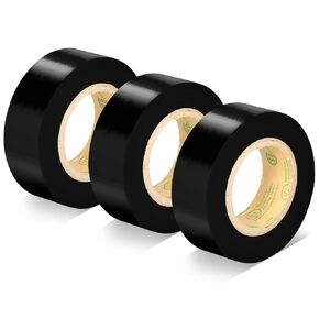 Green Electrical Tape, UL Approved, Industrial Grade Vinyl Electrical Insulating Tape, Electric Tape for Improvement Electrical Equipment, 0.7in X 33ft (3 Pack)